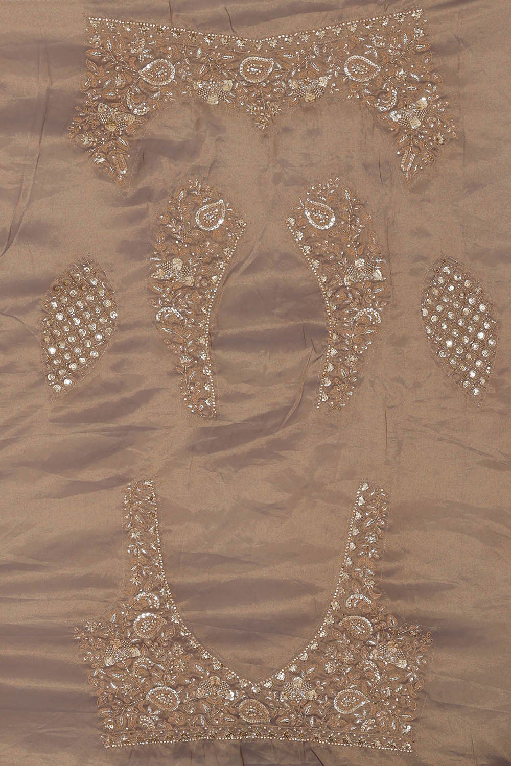 Image of Banarasi Dark Cream Saree